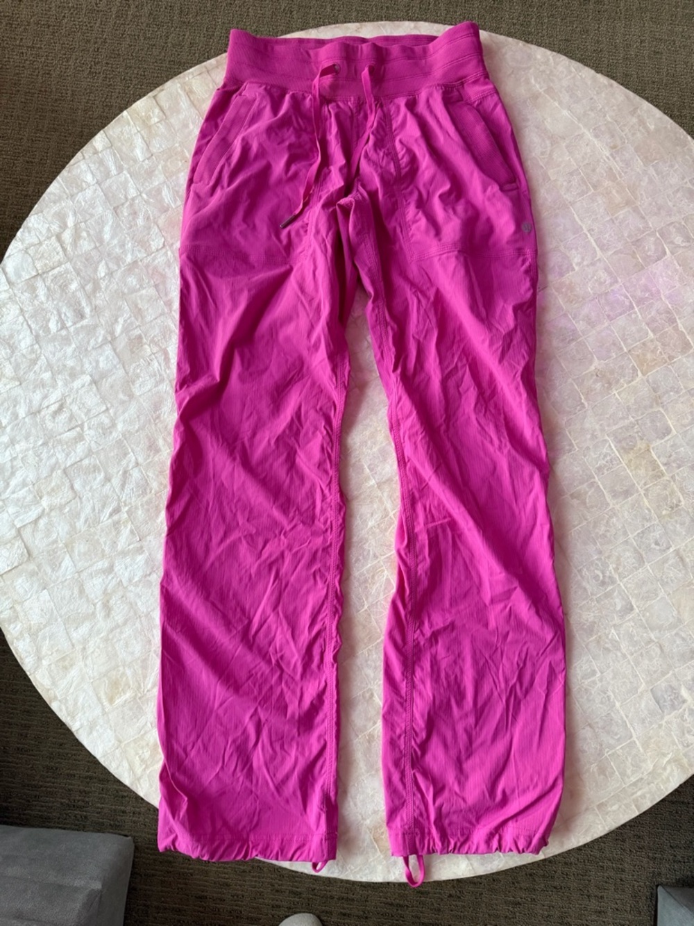 Lululemon Dance Studio Mid-Rise Pants Sonic Pink regular length size 4 like new